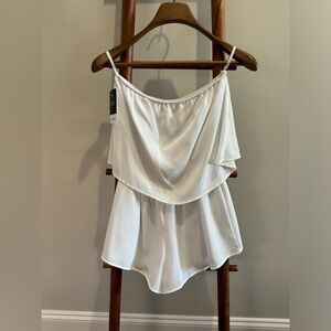 Honey Punch White Romper